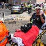 9 injured as car mounts pavement in Hong Kong