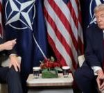 Trump criticises Nato as alliance chief describes meeting as ‘very frank’
