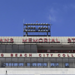 In 1950, Long Beach opened Veterans Memorial Stadium; sold to its city college for $1 in 1987